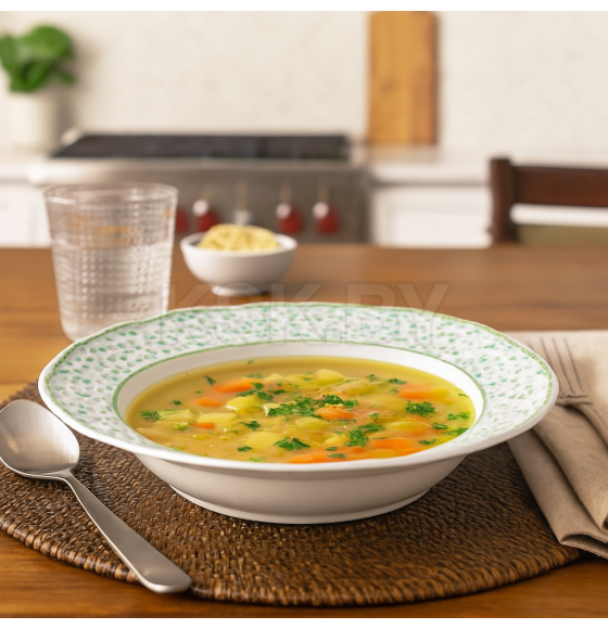 Тарелка глубокая 240 мм "Свежесть" идиллия 5С1041Ф34 (5С1041Ф34) 