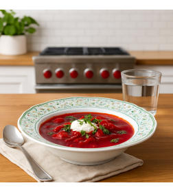 Тарелка глубокая 240 мм "Свежесть" идиллия 5С1041Ф34