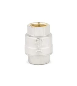 Обратный клапан с пластиковым седлом 1/2" никелированный Varmega VM04901