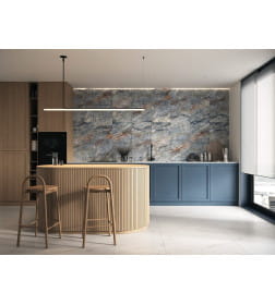 Керамогранит Spark синий ректификат 448х898 мм