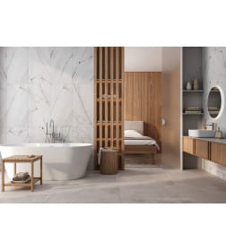 Керамогранит Pamir светло-серый ректификат 448х898 мм