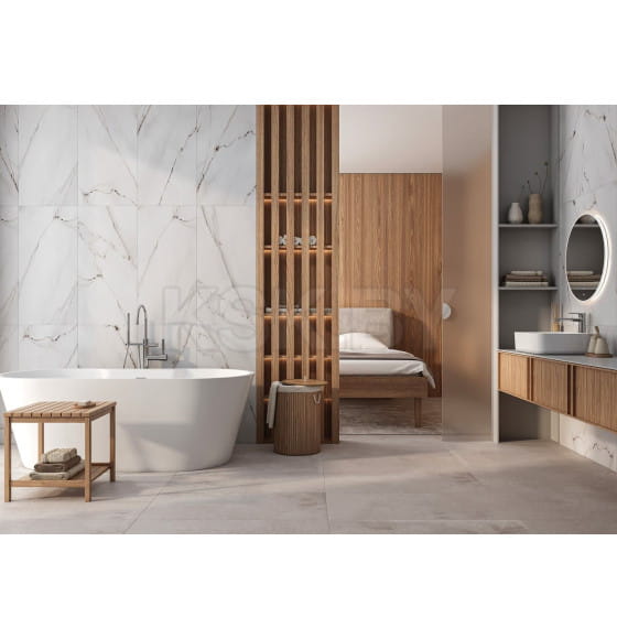 Керамогранит Pamir светло-серый ректификат 448х898 мм (17783) 