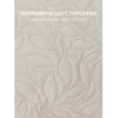 Покрывало MATEX DECORATIVE COVER. LEAVES. Размер: 200x220 Цвет: бежевый. (67-542) 