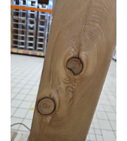 "Планкен прямой  из сибирской лиственницы  СОРТ "SF" 20х120х 1500мм УЦЕНКА