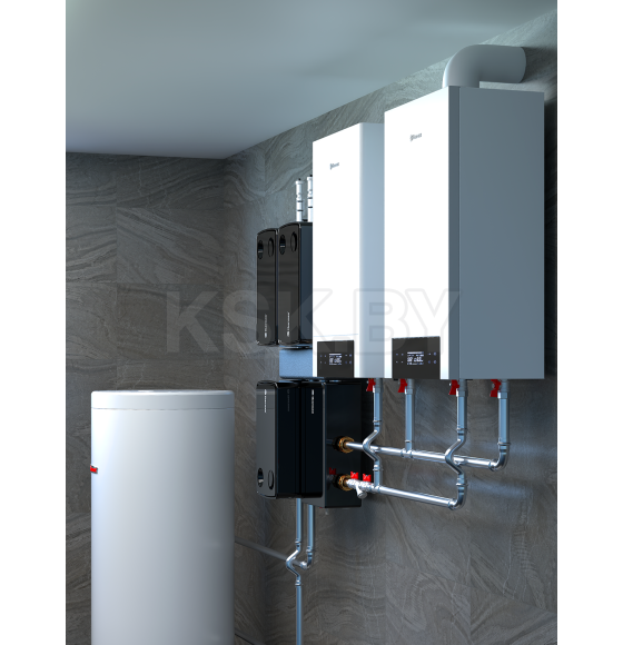 Котёл газовый настенный конденсационный Thermex VEGA PS24кВ 1-конт. 452111 (452111) 