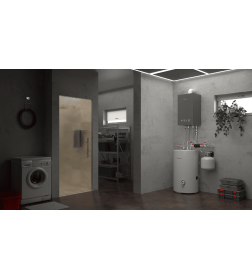 Котёл газовый настенный конвективный Thermex Antares FH24 кВт 1-конт. ТУРБО 445110