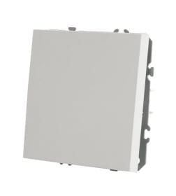 Переключатель 1-кл.(мех-м)СЗК,250В,10A Эмили RSW10-5105-01ZK белый фарфор, soft touch Stekker 50232