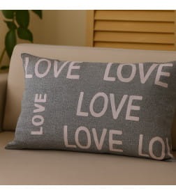 Наволочка Блакiт Love  70х70 см / 615005