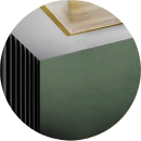 Зеркало Дабл-Ю Афины Классик 80 с подсветкой AFN80K (AFN80K) 