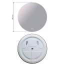 Зеркало Дабл-Ю Афины Классик 80 с подсветкой AFN80K (AFN80K) 