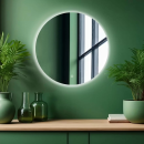 Зеркало Дабл-Ю Афины Лайт 60 с подсветкой AFN60LT (AFN60LT) 