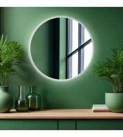 Зеркало Дабл-Ю Афины Лайт 60 с подсветкой AFN60LT