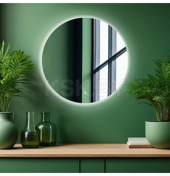 Зеркало Дабл-Ю Афины Лайт 60 с подсветкой AFN60LT (AFN60LT) 