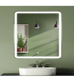 Зеркало Дабл-Ю Балатон 80х80 с подсветкой LT80X80