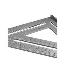 Угольник плотника столярный алюминиевый 300мм VERTEXTOOLS