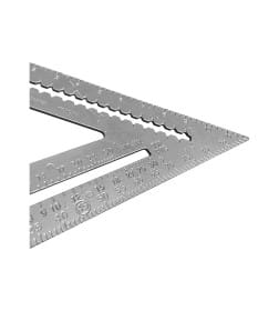 Угольник плотника столярный алюминиевый 300мм VERTEXTOOLS