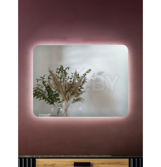 Зеркало Дабл-Ю Бангкок 80х60 Лайт с подсветкой BNK80X60LT (BNK80X60LT) 