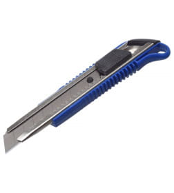 Нож малярный с выдвижным лезвием 18мм VertexTools