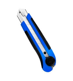 Нож малярный с двухкомпонентной ручкой 25мм VertexTools