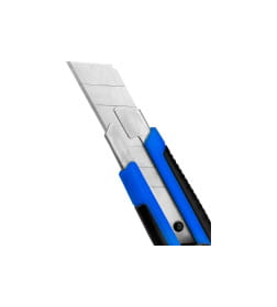 Нож малярный с двухкомпонентной ручкой 25мм VertexTools