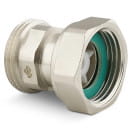 Соединитель с НГ ВР-НР 3/4" x 3/4" с плоским уплотнением и обратным клапаном, никелированный Varmega VMTF61-N000505 (VMTF61-N000505) 