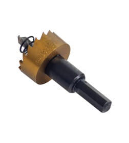 Набор коронок по металлу 16 - 30 мм с трехгранным хвостовиком 5 шт VIRA