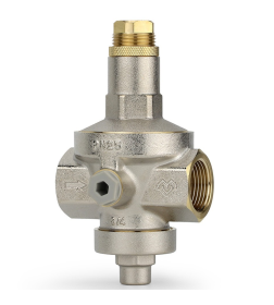 Редуктор давления 3/4" PN25 мембранный, с присоединением к манометру Varmega VM12802