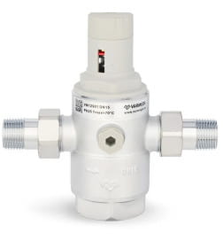 Редуктор давления  1/2" PN25 мембранный, с разъемными соединениями Varmega VM12901