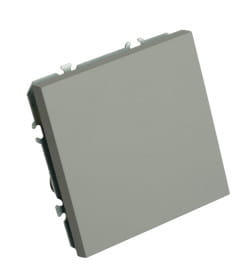 Переключатель 1-кл.(мех-м)250В,10A Эмили RSW10-5105-10 платиново-серый, soft touch Stekker 49945 