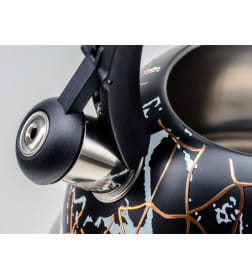 Чайник со свистком 3,5 л из нержавеющей стали с пластмассовой ручкой (HR707-2, код 106700)