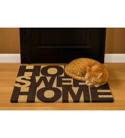 Коврик с жесткой щетиной "Dekorelle" LAPSHA 40х60 см арт. 015