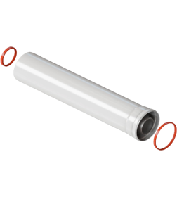 Удлинитель дымохода коакс.раструбн. 60/100 L 250 Thermex TCHP60100.250