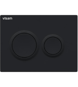 Кнопка для инсталляции Visam O5 черный Soft Touch EX-230-007
