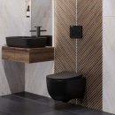 Кнопка для инсталляции Visam O5 черный Soft Touch EX-230-007 (EX-230-007) 