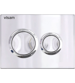Кнопка для инсталляции Visam O3 хром глянец EX-230-002