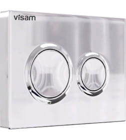 Кнопка для инсталляции Visam O3 хром глянец EX-230-002