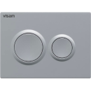 Кнопка для инсталляции Visam O2 хром матовый EX-230-001 (EX-230-001) 