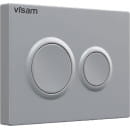 Кнопка для инсталляции Visam O2 хром матовый EX-230-001 (EX-230-001) 