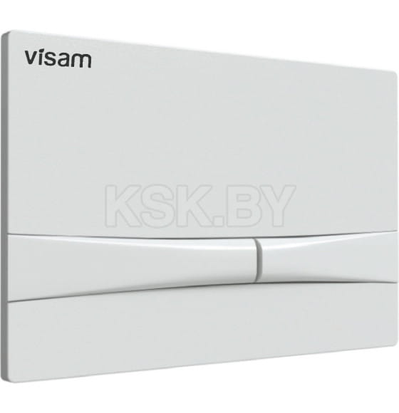 Кнопка для инсталляции Visam F1 белый глянец EX-229-003 (EX-229-003) 