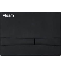Кнопка для инсталляции Visam F5 черный Soft Touch EX-229-011
