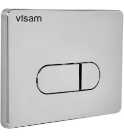 Кнопка для инсталляции Visam D3 хром глянец EX-228-002