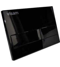 Кнопка для инсталляции Visam L10 черный глянец EX-226-008