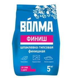 Шпатлёвка гипсовая "ВОЛМА Финиш", 5кг.