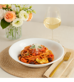 Тарелка глубокая 210 мм "Белье" катя 9С1259Ф34