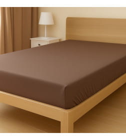 Простыня на резинке трикотажная 200х200х20см  