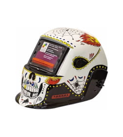 Щиток сварщика Aurora A777 SKELETON FIRE