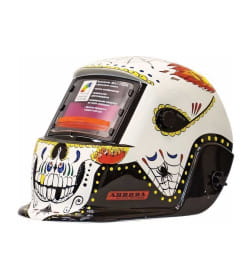 Щиток сварщика Aurora A777 SKELETON FIRE