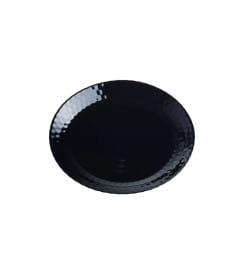 Тарелка десертная стеклокерамическая "Pampille Black" 19 см Q4620