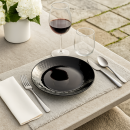 Тарелка десертная стеклокерамическая "Pampille Black" 19 см Q4620 (Q4620) 