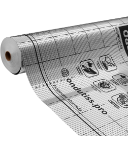 Пленка ONDUTISS PRO Termo+ пароизоляционная отражающая армированная, рул.75м2, плотность 150г./м2 